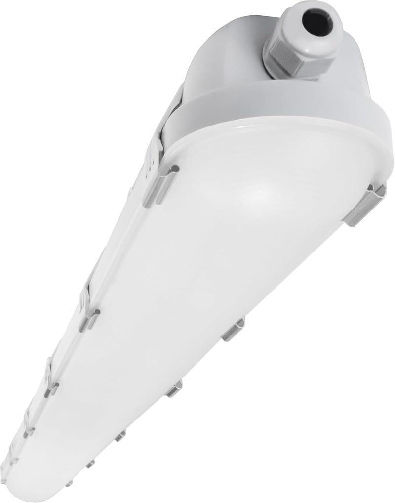 Hyperlite 65W 4FT LED Vapor Light, 45W/55W/65W Vapor Proof Tight Light Fixture, 8450lm 4000K/5000K/6000K Selectable, AC120-277V Waterproof LED Outdoor Shop Light for Car Wash,Garage,Warehouse,ETL - Image 1